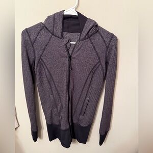 VGUC Lululemon Daily Practice Full Zip Fitted Jacket